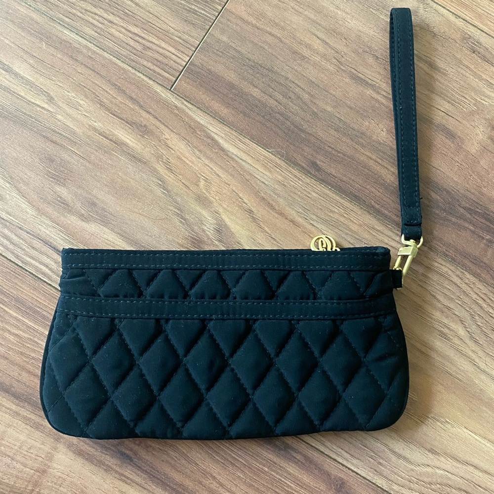 Vera Bradley Wristlet with strap in twill